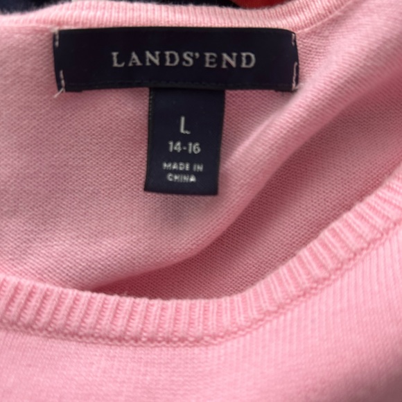 Lands End Short Sleeve Sweater - Picture 2 of 3